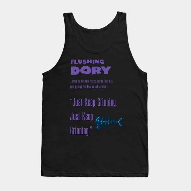 Flushing Dory Tank Top by Disney Assembled